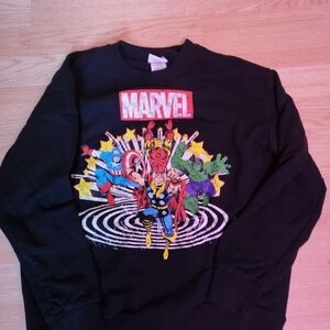 MARVEL SWEATSHIRT Size large